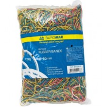 Резинки для денег BUROMAX BM.5505 1000гр.асорти
