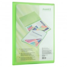 Дисплей-книга з кишенею 1020-26-А 20 файлів зелена Axent