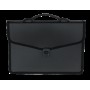 Портфель 3734-01 3відділення В4 чорний Buromax