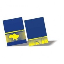 Книга канцелярська Buromax ВМ.2404 192 аркушів А4 офсет, клітинка, тверда обкладинка.