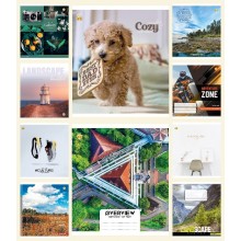 Зошит 36арк.клітинка 'Люкс' Тетрада