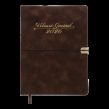 Щоденник 2134-25 датований VELOUR 336стор.А5 коричневий Buromax