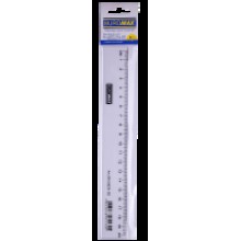 Лінійка 20см пласт.прозора BM.5826-20 Buromax