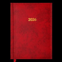 Щоденник 2108-05 датований BASE(Miradur) 336стор.А5 червоний Buromax