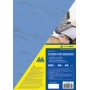 Обкладинка картонна 'під шкіру' А4 250г/м2 синя 1шт.BM.0580-02 Buromax