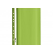 Швидкозшивач А4 з перфорац.глянець салатовий Е31510-13 Economix