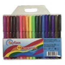 Фломастери  'Веселка' 18кол. 5-103 Барвинок