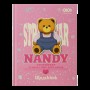 Щоденник шкільний інтегр.обкл.мат.лам.УФ-лак тисн.фол.'BEAR TOY' А5+ 40арк.KidsLine ZB.13927 Zibi
