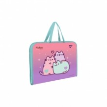 Папка-портфель на блискавці  з тканевими ручками FC'Pusheen' 491986 YES