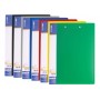 Папка-швидкозшивач пластикова А5 Clip A асорті з зовнішньою кишенею Е31221 Economix