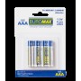 Елемент живлення AАА LR03 Base 4шт 5901-4 Buromax