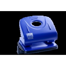 Діркопробивач 4038-02 металев.синій 30арк.Buromax
