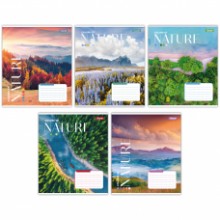 Зошит 48арк.клітинка 'Colors af nature' 767359 1В