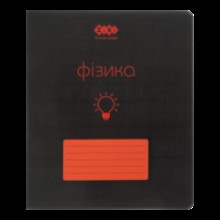 Зошит 48арк.'Black' клітинка Фізіка стр.лак ZB.1700-05 Zibi