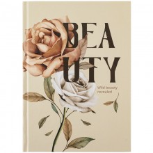 Книга записна А5 96арк.тверда обкл.Beauty клітинка 8459-7-А Axent