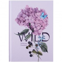 Книга записна А5 96арк.тверда обкл.Wild клітинка 8459-5-А Axent