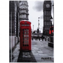 Книга записна тверда обкл.R&B Telephone А5 96арк.клітинка 8457-5-А Axent
