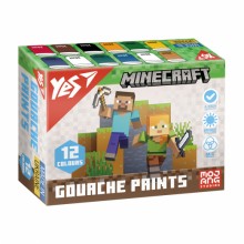 Гуаш 12 кол. 20 мл Minecraft 230407 Yes