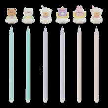 Ручка гельова 'Пиши-стирай' CLOUD 0,5мм синя ZB.2219 Zibi