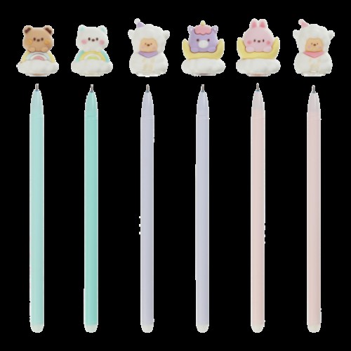 Ручка гельова 'Пиши-стирай' CLOUD 0,5мм синя ZB.2219 Zibi Ручка гельова 'Пиши-стирай' CLOUD 0,5мм синя ZB.2219 Zibi