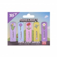 Індекси паперові 'Minecraft.Spring' 55*22мм 100шт.(5*20) 170439  Yes
