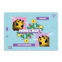 Альбом для малювання А4 12 арк./100 скоба 130598 (Minecraft girls) YES