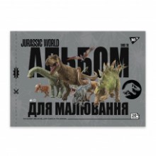 Альбом для малювання А4 20 арк./100 скоба 130592 (Jurassic World) YES