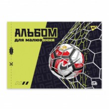 Альбом для малювання А4 28 арк./100 скоба 130609 (Football) YES