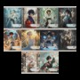 Зошит 48арк.'Предметні' ANIME клітинка 8предметів 10шт.ZB.1704-99 Zibi
