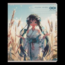 Зошит 48арк. ANIME лінія Рідна мова ZB.1704-14 Zibi
