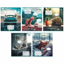 Зошит 96арк.клітинка 'Funny pets' 767168 YES