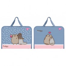 Папка-портфель на блискавці  з тканевими ручками FC 'Pusheen' 492316 YES