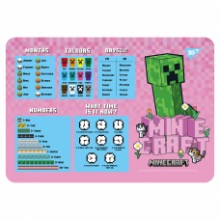 Підкладка для письма дитяча 'Minecraft.Spring' (англійський) 492320 YES