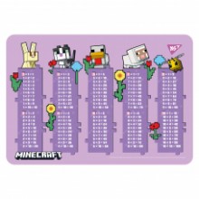 Підкладка для письма дитяча 'Minecraft.Spring' (таблиця множення) 492322 YES