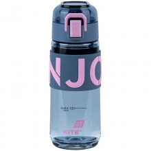 Пляшка для води  550 мл сіро-рожева K25-1232-2 KITE