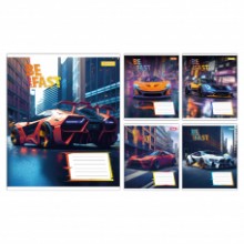 Зошит 18арк.клітинка 'Be Fastl' 768007  1В