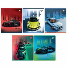 Зошит 18арк.лінія 'Ultimate drive' Гібридний виб лак 767535 YES