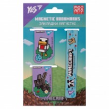 Закладки магнитні 'Minecraft.Spring'блакитні 3 шт 708344 YES