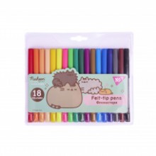 Фломастери 18кольорів 'Pusheen' 650570 YES