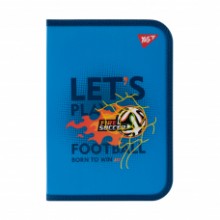 Папка д/зошитів В5 на блискавці пластик.'Footbal' 492205 YES