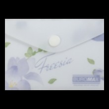 Папка-конверт BM.3923-26 ARABESKI А7  кнопка не прозорий бузковий Buromax