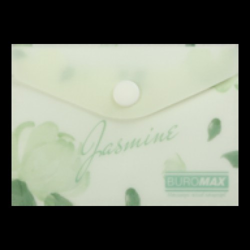 Папка-конверт BM.3923-38 ARABESKI А7 кнопка не прозорий м\'ятний Buromax Папка-конверт BM.3923-38 ARABESKI А7 кнопка не прозорий м\'ятний Buromax