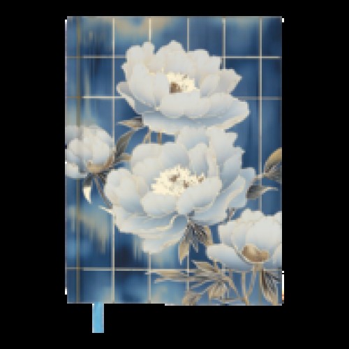 Щоденник 20170-14 недат.А5 PEONY 336стор. блакитний Buromax Щоденник 20170-14 недат.А5 PEONY 336стор. блакитний Buromax