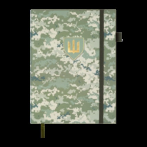 Щоденник 20700-15 недат.А5 MILITARY 336стор. світло-зелений Buromax Щоденник 20700-15 недат.А5 MILITARY 336стор. світло-зелений Buromax