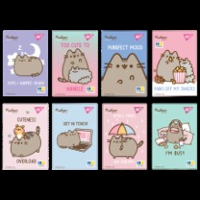 Блокнот А7/48арк.клітинка 'Pusheen' 152111  YES