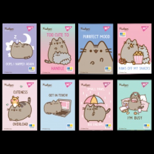 Блокнот А7/48арк.клітинка 'Pusheen' 152111 YES Блокнот А7/48арк.клітинка 'Pusheen' 152111 YES