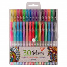 Набір гельових ручок 30шт. 420435 YES