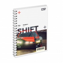 Зошит А5 80арк.один.спіраль 'Skater' 152301 YES