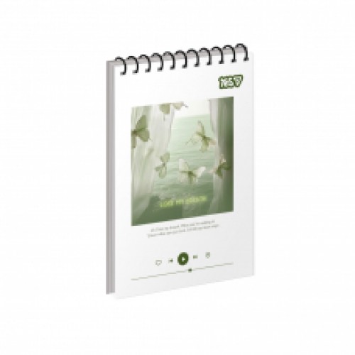 Зошит А6 80арк.один.спіраль 'Escape with me' 152306 YES Зошит А6 80арк.один.спіраль 'Escape with me' 152306 YES