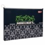 Папка-конверт А4 на блискавціі 'Minecraft Creepers' 492349 YES